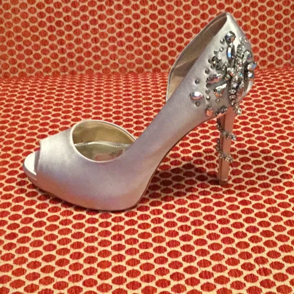 Silver Studded heels